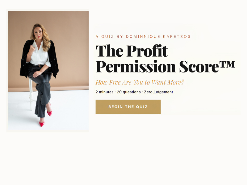 Your Permission to Profit Index